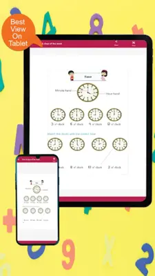 Class 1 Math For Kids android App screenshot 1